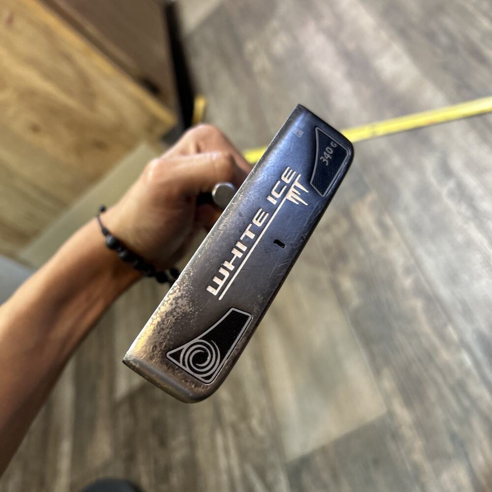 Odyssey White Ice #1 Left Handed Blade Putter 340g 34in Pristine Club Face